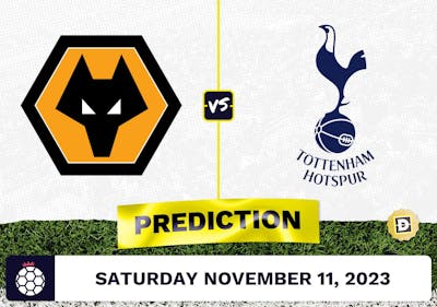 Wolves vs. Tottenham Prediction and Odds - November 11, 2023
