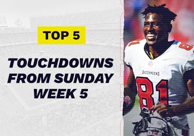 2021 NFL Season: The Top 5 Touchdowns of Sunday, October 10, 2021