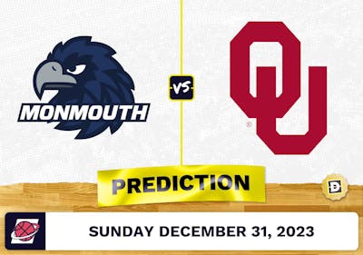 Monmouth vs. Oklahoma Prediction, Odds, College Basketball Picks  [12/31/2023]