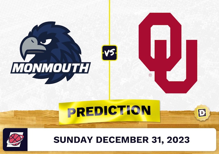 Monmouth vs. Oklahoma Prediction, Odds, College Basketball Picks  [12/31/2023]