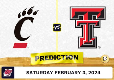 Cincinnati vs. Texas Tech Prediction, Odds, College Basketball Picks [2/3/2024]