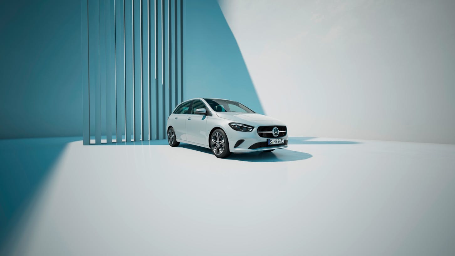 Die Mercedes Benz B-Klasse.