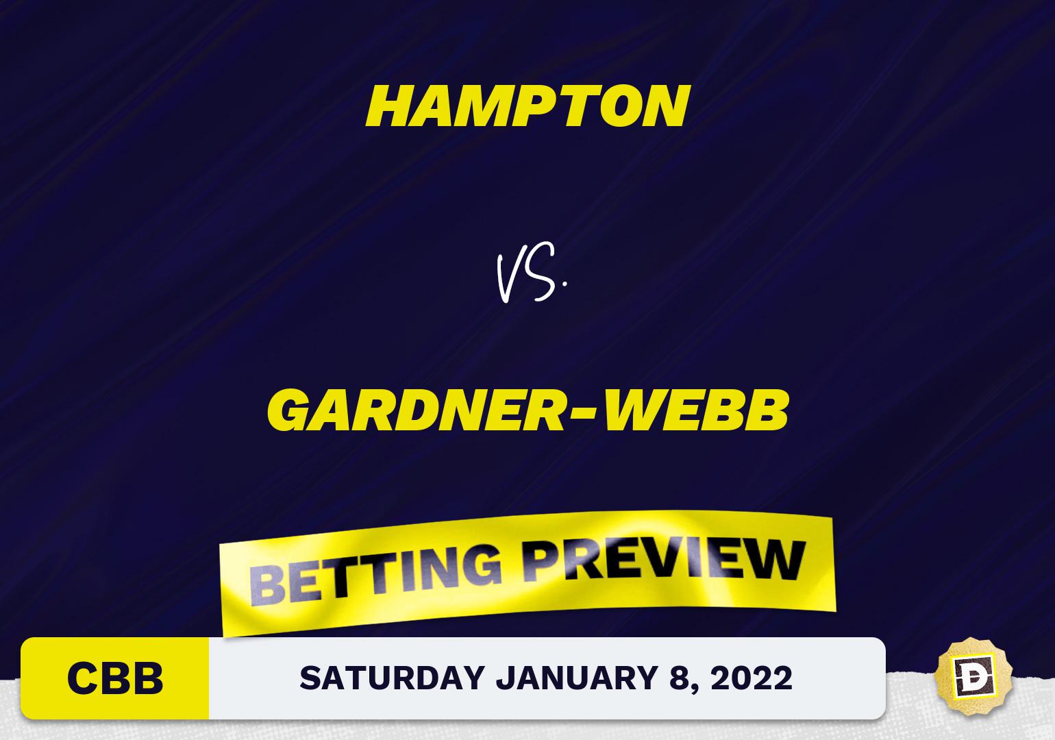 Hampton vs. Gardner-Webb CBB Predictions and Odds - Jan 8, 2022