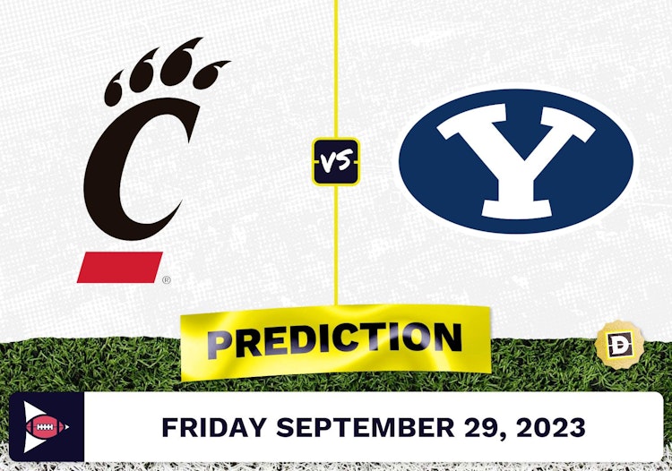 Cincinnati vs. Brigham Young CFB Prediction and Odds - September 29, 2023