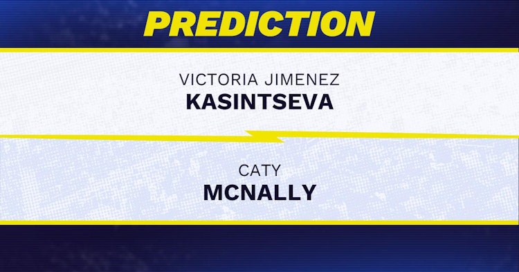 Victoria Jimenez Kasintseva vs Caty McNally Tennis Prediction.