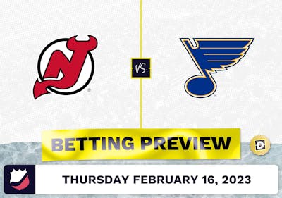 Devils vs. Blues Prediction and Odds - Feb 16, 2023