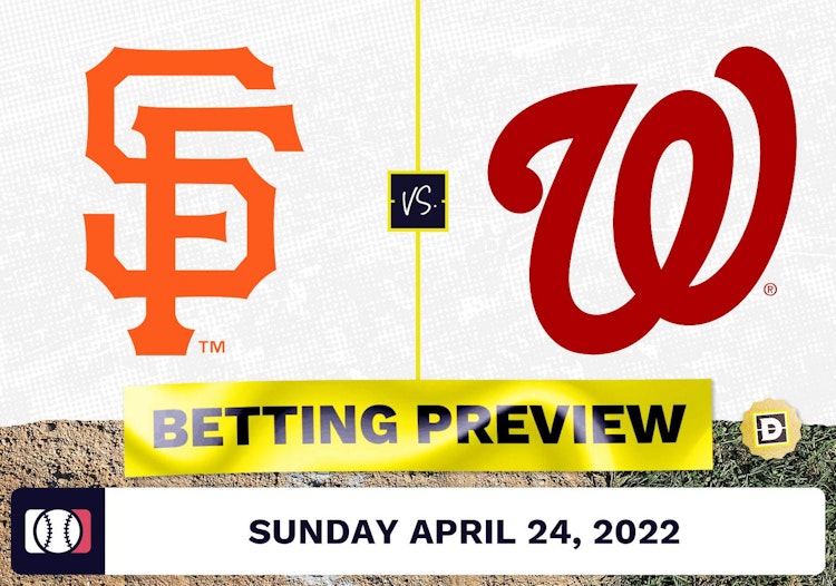 Giants vs. Nationals Prediction and Odds - Apr 24, 2022