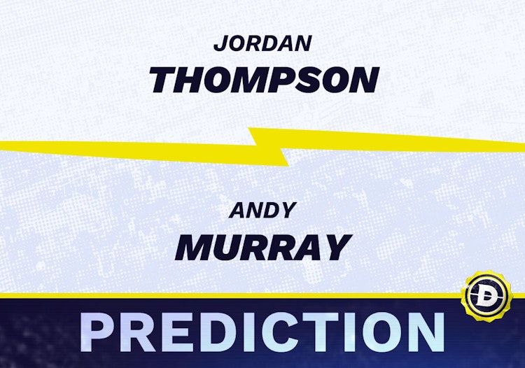 Jordan Thompson vs. Andy Murray Prediction, Odds, Picks for ATP Cinch Championships 2024