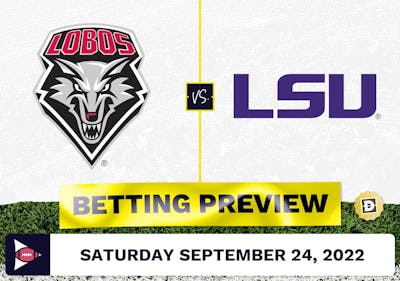New Mexico vs. LSU CFB Prediction and Odds - Sep 24, 2022
