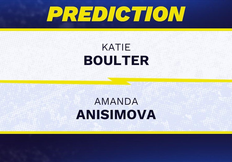 Katie Boulter vs Amanda Anisimova Tennis Prediction.