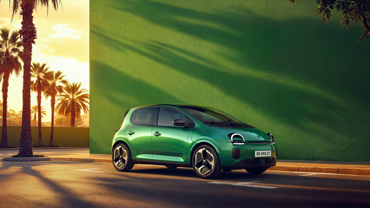 Renault Twingo E-Tech Electric — günstiges E-Auto für die Stadt.