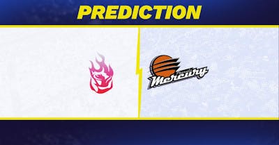 Fire vs. Mercury prediction: Why Phoenix is favored to win Sunday's WNBA matchup [8/16/2026]