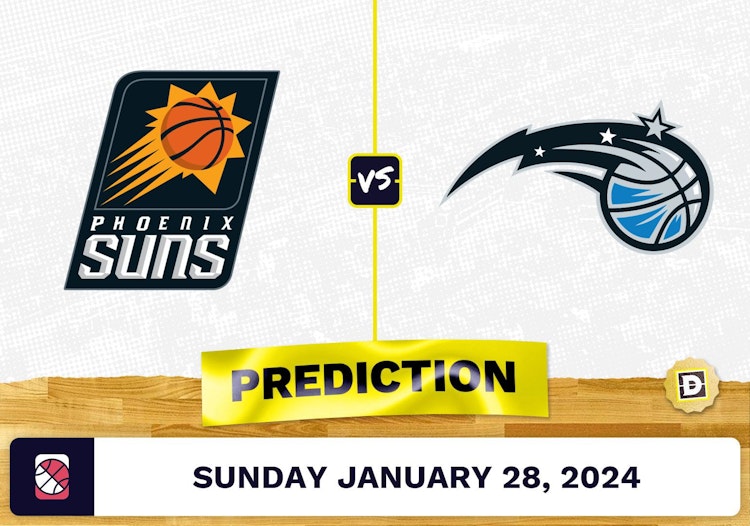 Phoenix Suns vs. Orlando Magic Prediction, Odds, NBA Picks [1/28/2024]