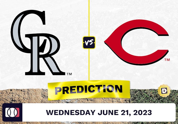 Rockies vs. Reds Prediction for MLB Wednesday [6/21/2023]