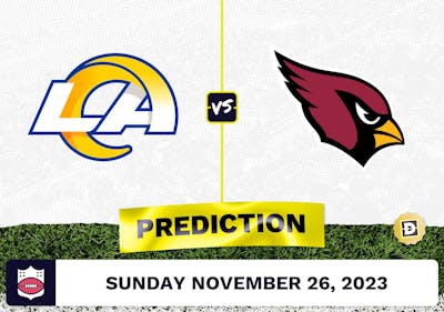 Rams vs. Cardinals Prediction, Week 12 Odds, NFL Player Props [2023]