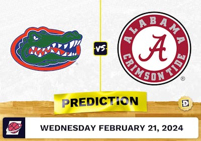 Florida vs. Alabama Prediction, Odds, College Basketball Picks [2/21/2024]