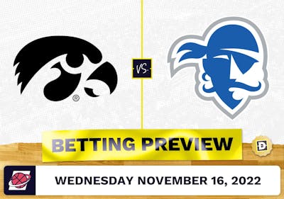 Iowa vs. Seton Hall CBB Prediction and Odds - Nov 16, 2022