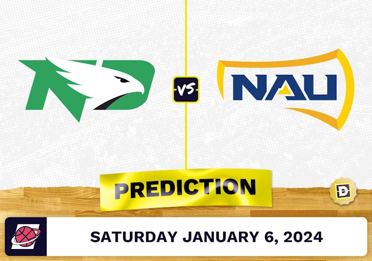 North Dakota vs. Northern Arizona Prediction, Odds, College Basketball Picks  [1/6/2024]