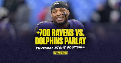Parlay these Ravens vs. Dolphins player props at +700 odds for Thursday Night Football betting