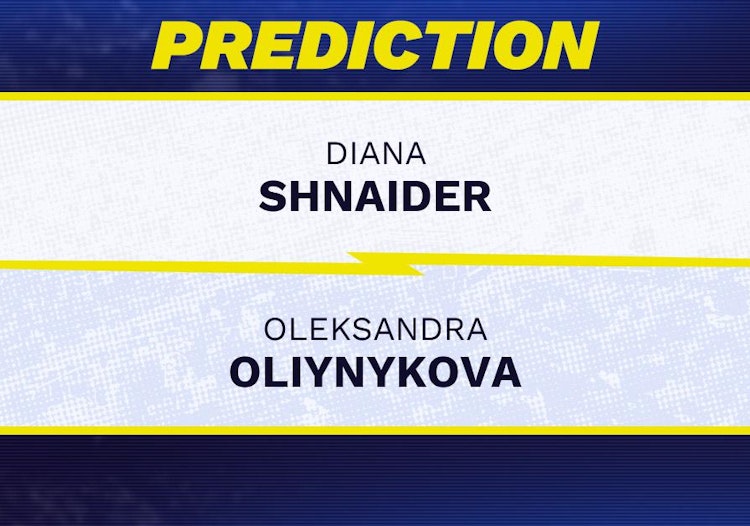 Diana Shnaider vs Oleksandra Oliynykova Tennis Prediction.
