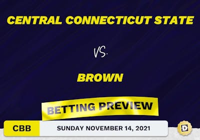 Central Connecticut State vs. Brown CBB Predictions and Odds - Nov 14, 2021