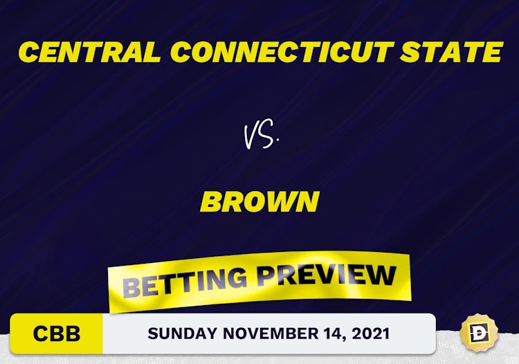 Central Connecticut State vs. Brown CBB Predictions and Odds - Nov 14, 2021