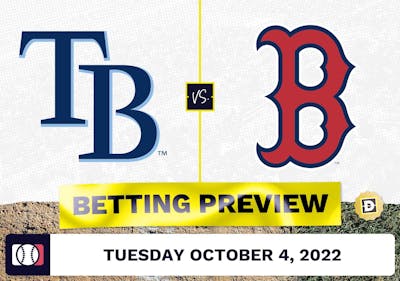 Rays vs. Red Sox Prediction and Odds - Oct 4, 2022