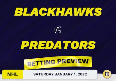 Blackhawks vs. Predators Predictions and Odds - Jan 1, 2022