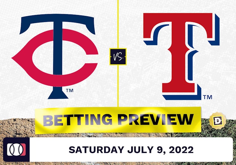 Twins vs. Rangers Prediction and Odds - Jul 9, 2022