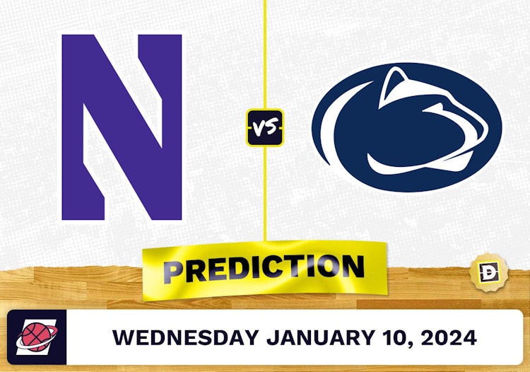 Northwestern vs. Penn State Prediction, Odds, College Basketball Picks  [1/10/2024]