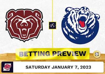 Missouri State vs. Belmont CBB Prediction and Odds - Jan 7, 2023