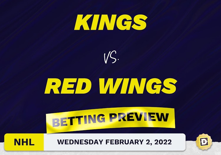 Kings vs. Red Wings Predictions and Odds - Feb 2, 2022