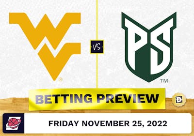 West Virginia vs. Portland State CBB Prediction and Odds - Nov 25, 2022