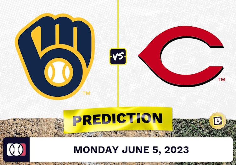 Brewers vs. Reds Prediction for MLB Monday [6/5/2023]