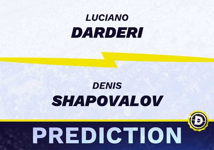 Luciano Darderi vs. Denis Shapovalov Prediction, Odds, Picks for ATP Miami 2024