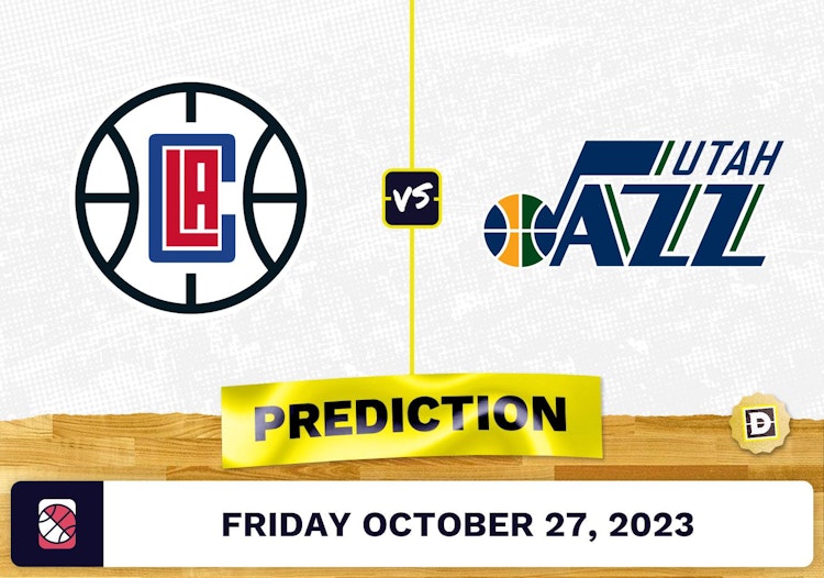 Clippers vs. Jazz Prediction and Odds - October 27, 2023