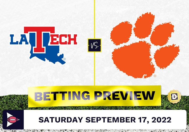 Louisiana Tech vs. Clemson CFB Prediction and Odds - Sep 17, 2022