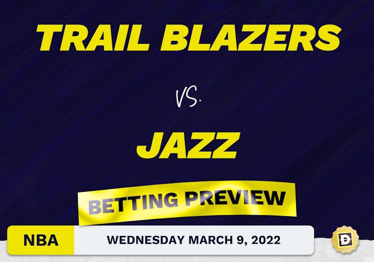 Trail Blazers vs. Jazz Predictions and Odds - Mar 9, 2022