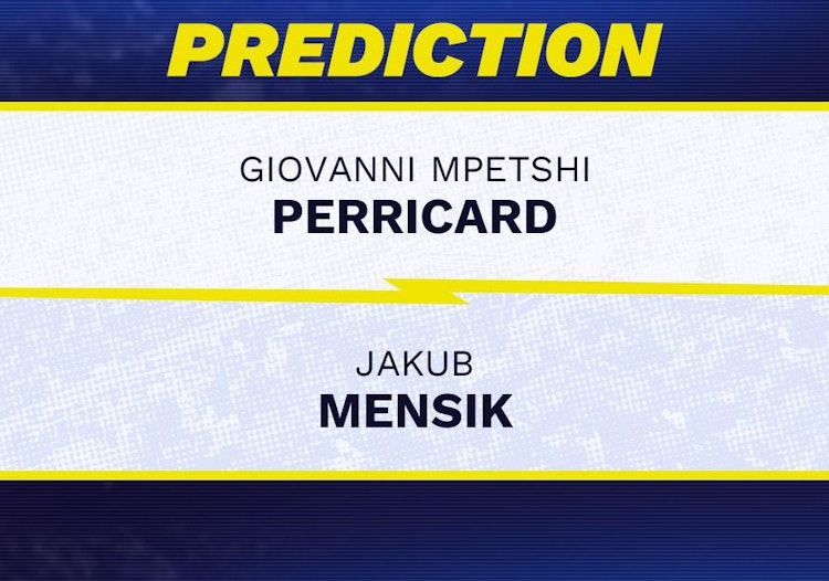 Giovanni Mpetshi Perricard vs Jakub Mensik Tennis Prediction.