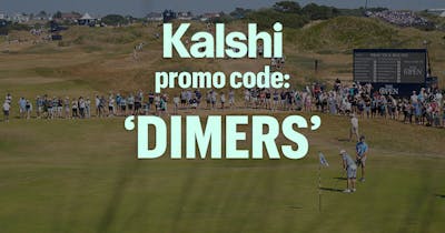Kalshi launches $10 promo code "DIMERS for "The Open" live odds