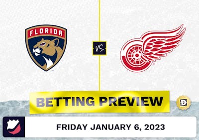 Panthers vs. Red Wings Prediction and Odds - Jan 6, 2023