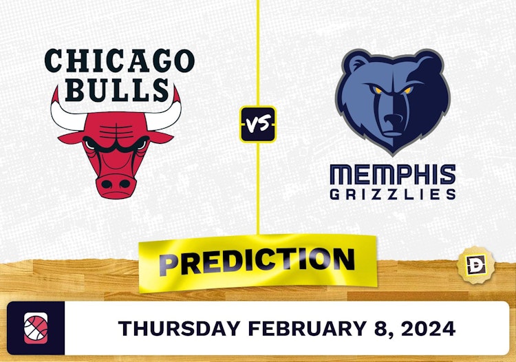 Chicago Bulls vs. Memphis Grizzlies Prediction, Odds, NBA Picks [2/8/2024]