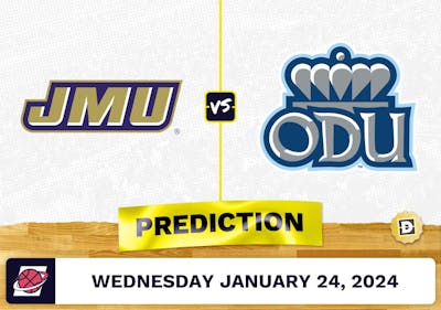 James Madison vs. Old Dominion Prediction, Odds, College Basketball Picks [1/24/2024]
