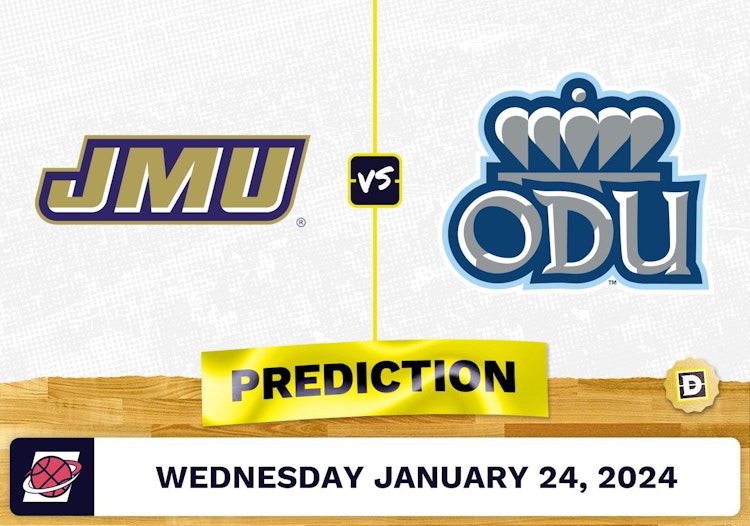 James Madison vs. Old Dominion Prediction, Odds, College Basketball Picks [1/24/2024]