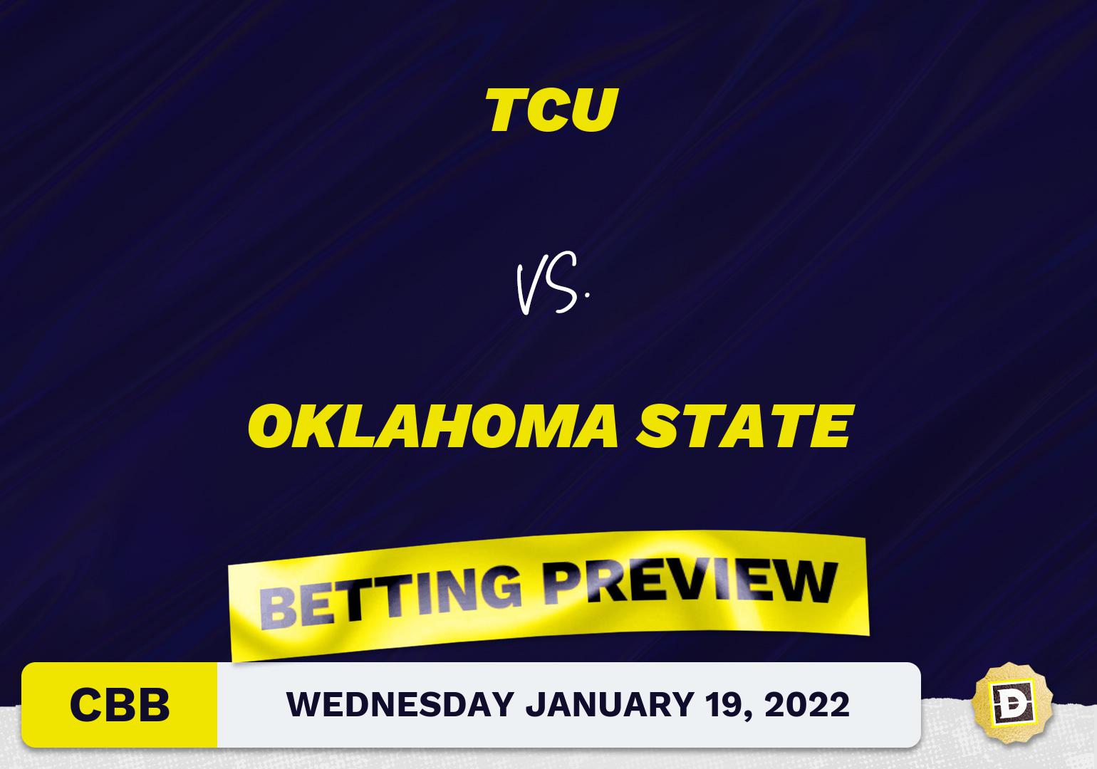 TCU vs. Oklahoma State CBB Predictions and Odds - Jan 19, 2022