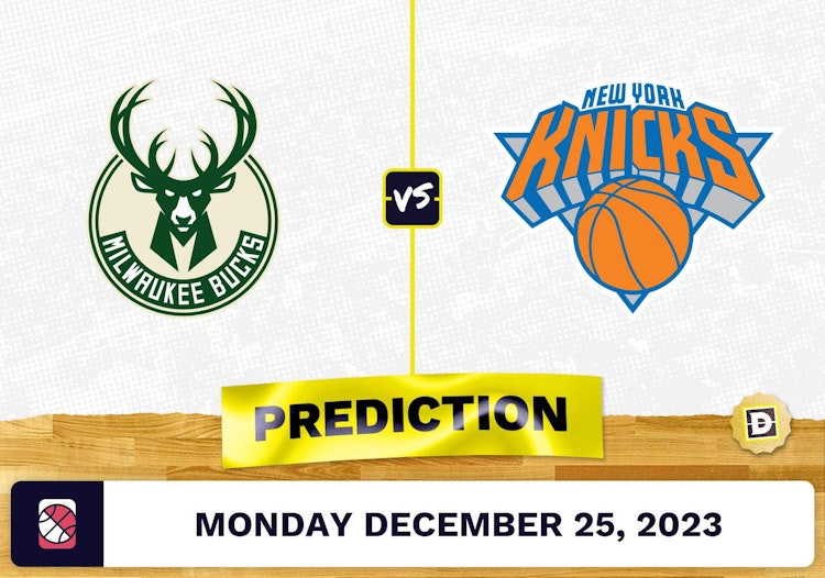 Milwaukee Bucks vs. New York Knicks Prediction, Odds, NBA Picks Christmas Day  [12/25/2023]