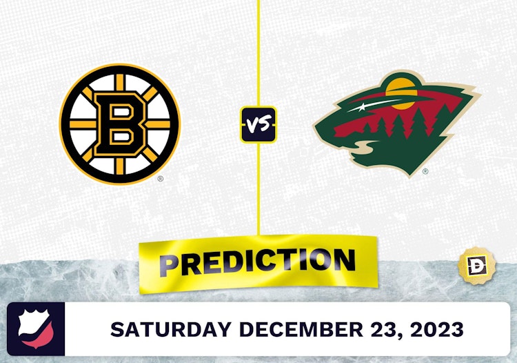 Boston Bruins vs. Minnesota Wild Prediction, Odds, NHL Picks  [12/23/2023]