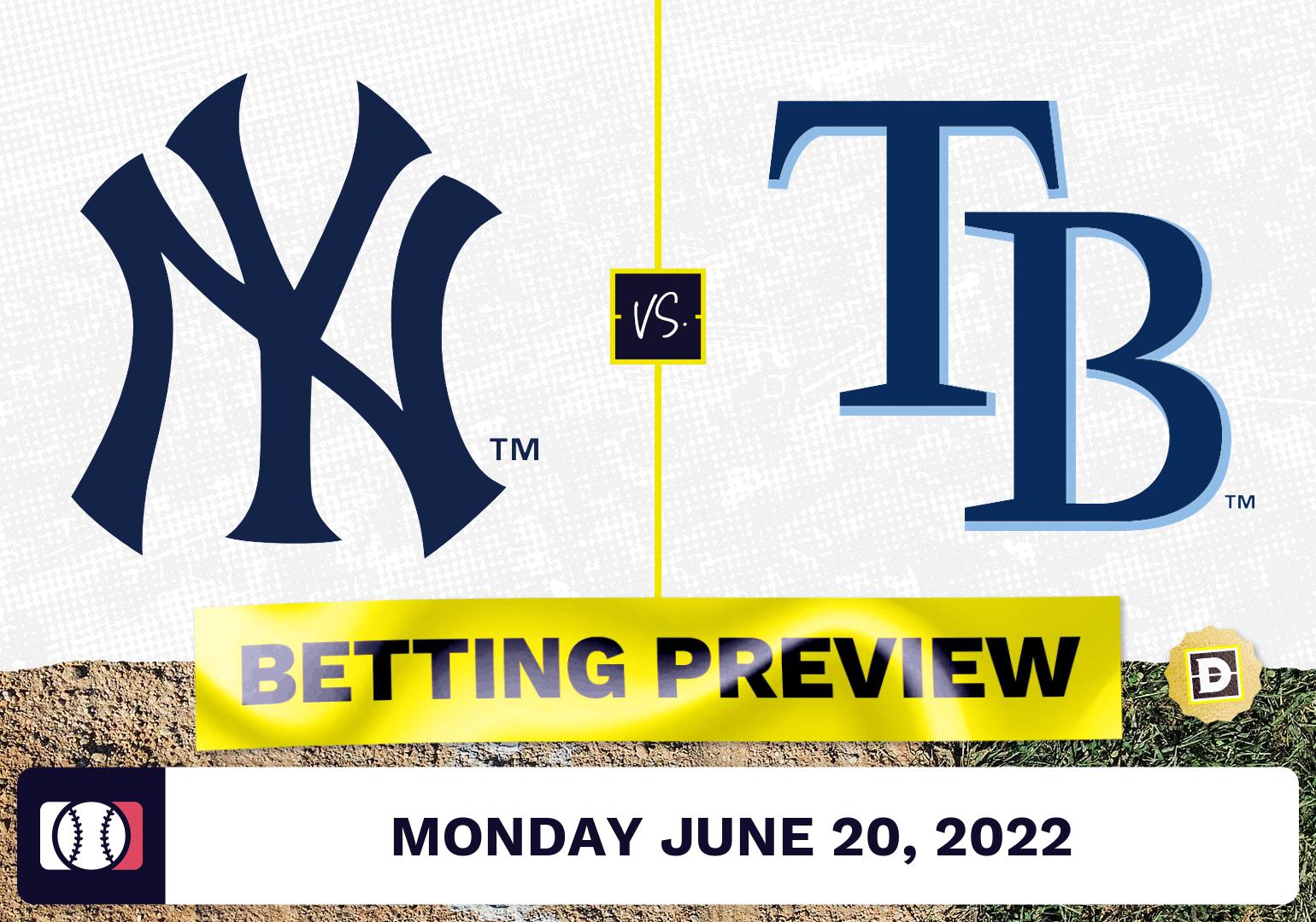 Yankees vs. Rays Prediction and Odds - Jun 20, 2022
