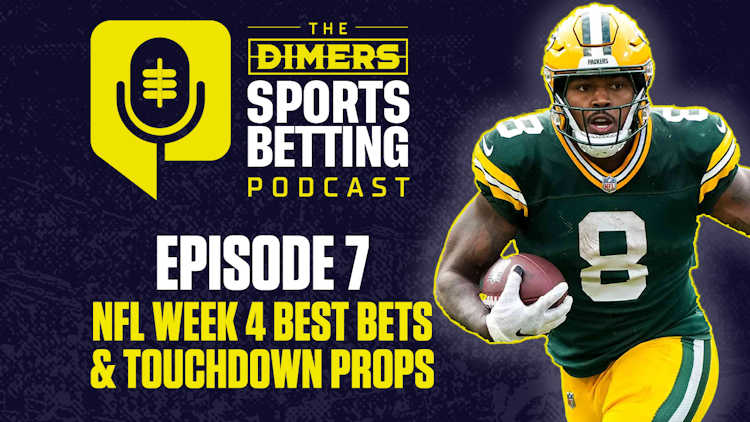 Dimers Podcast, Betting Podcast, NFL predictions, Best NFL Bets, NFL week 4, Thursday night football