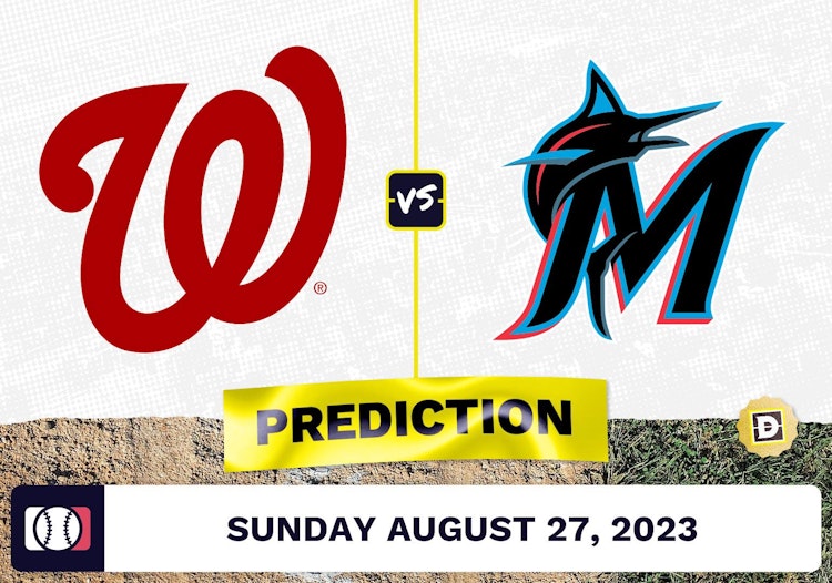 Nationals vs. Marlins Prediction for MLB Sunday [8/27/2023]